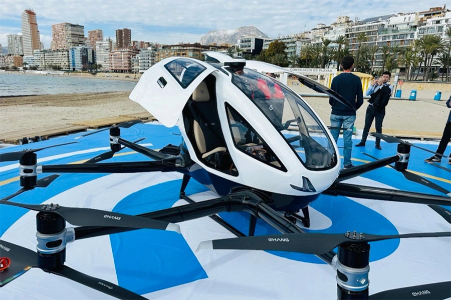 Benidorm Hosts Landmark Air Taxi Demo as Part of U-ELCOME Urban Mobility Project