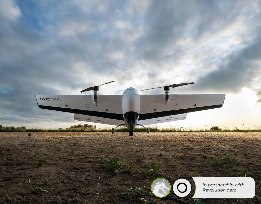 Moya Aero Unveils Hybrid-Electric Cargo Drone with 300km Range