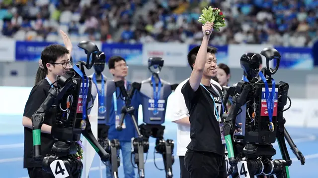 Unitree H1 Humanoids Dominate Track at Global Robot Games