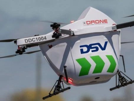 DSV Launches Commercial Drone Route for Offshore Wind