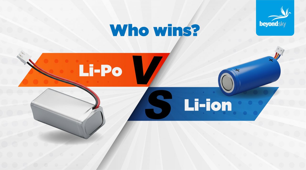 LiPo vs Lithium-ion drone batteries for UAVs