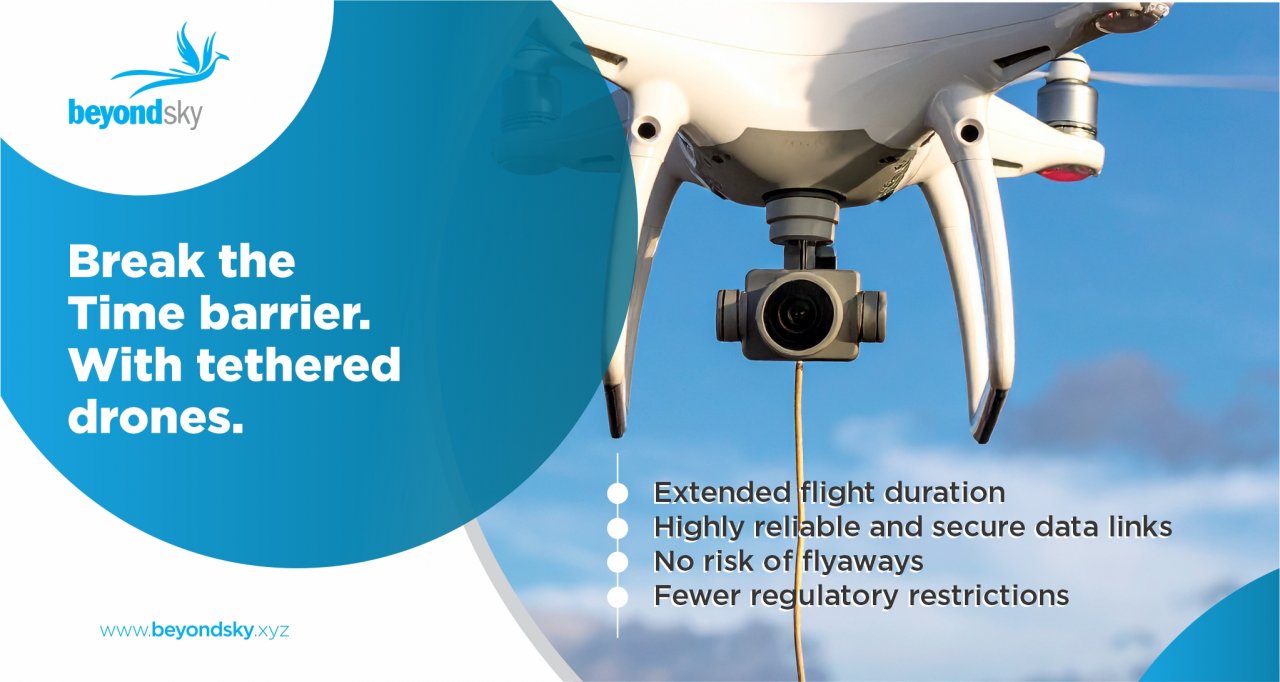 capabilities of tethered drones