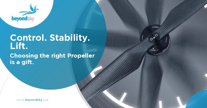 Choosing the right drone propeller for better performance and flight efficiency