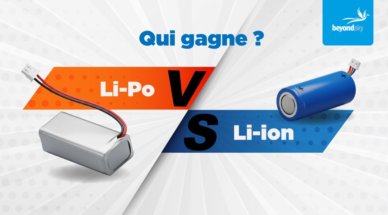 Batteries de drone LiPo vs Lithium-ion pour drones