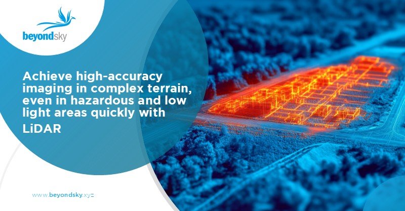 Aerial LiDAR scanning with drone for accurate elevation and terrain modeling