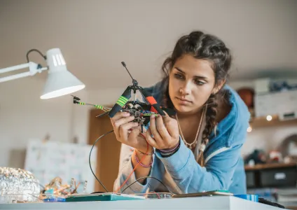 STEM education with drones