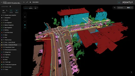 Vectorisation of 3D Pointclouds