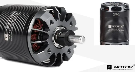 Le moteur de la série AX présente AX335-B