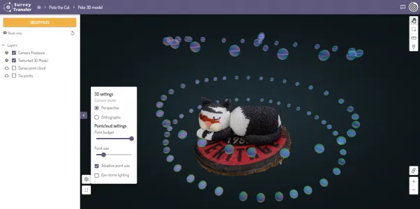 SurveyTransfer is an innovative cloud-based map and 3D data sharing platform.