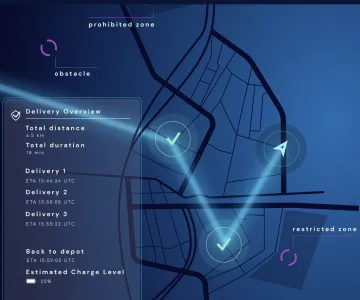 Route Planning by Stratomaps